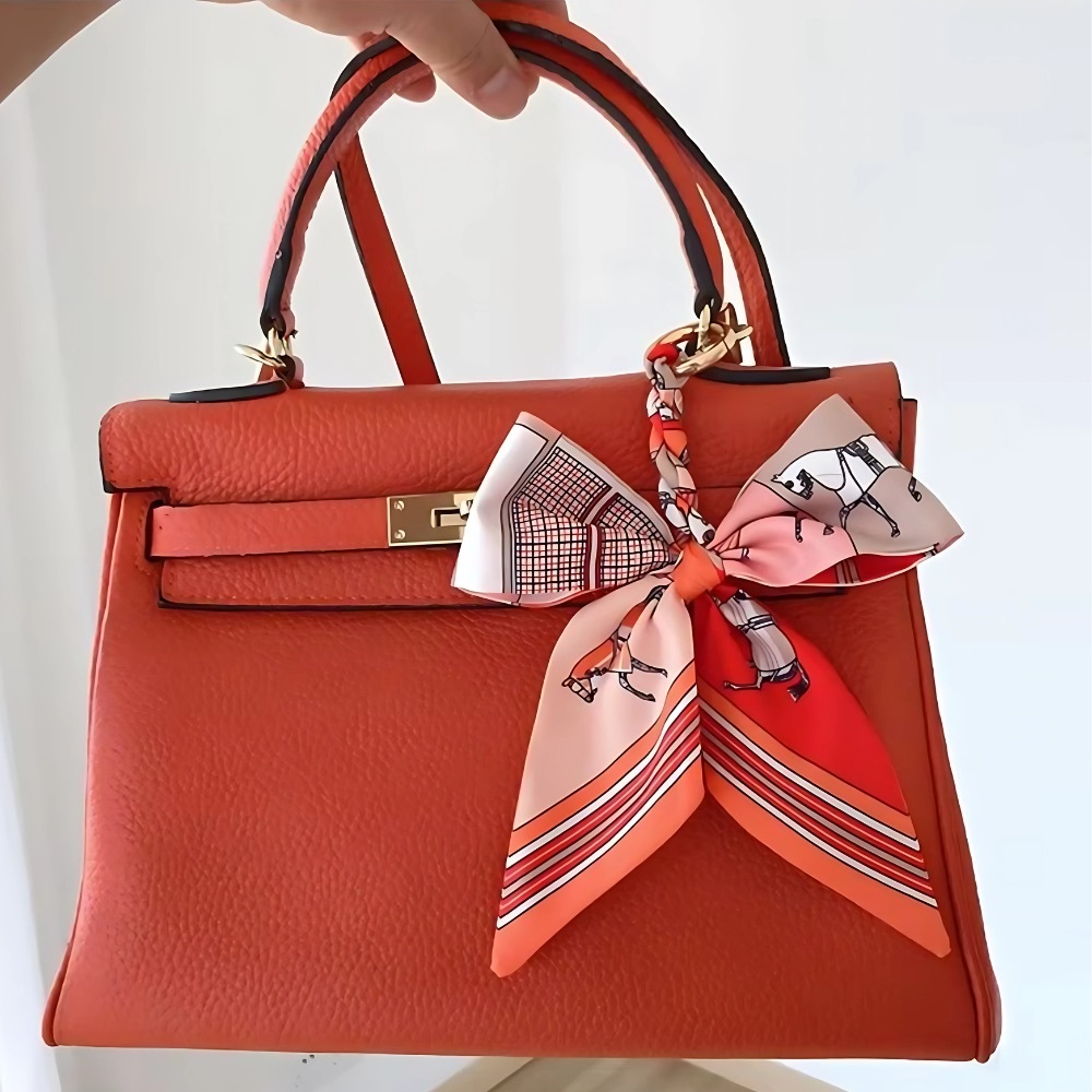 Hermina Bag Charm Scarf  Keychain Twilly Keychain - Picture 2 of 6